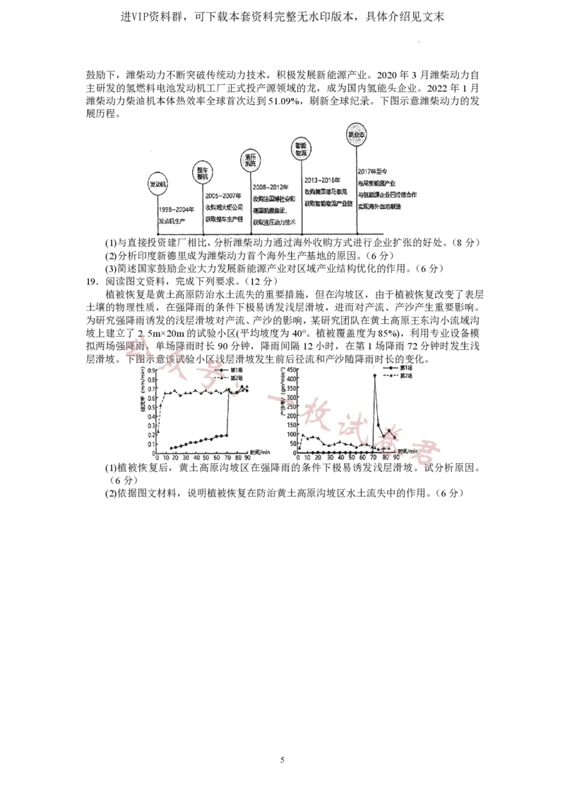 广东省广东实验中学2022-2023学年高三下学期第三次阶段考试地理试题(2)_2024年2月_022月合集_2023届广东省广东实验中学高三下学期第三次阶段考试