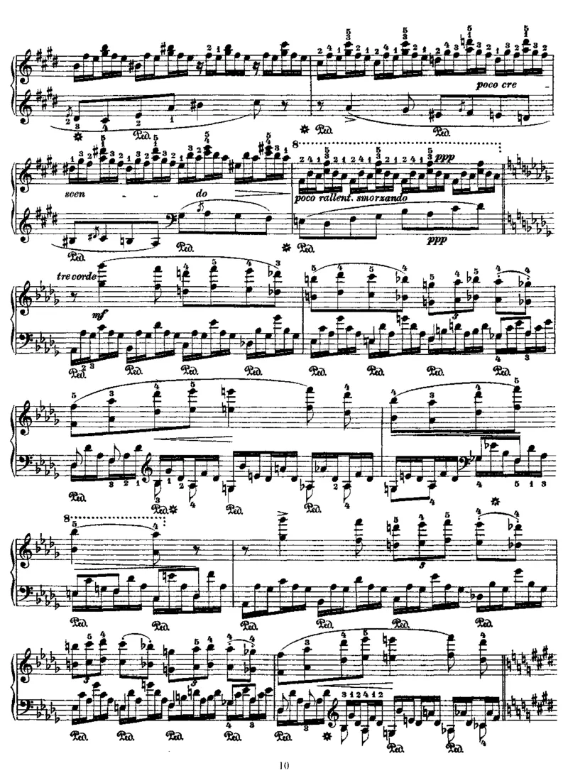 2ConcertEtudes(Gnomenreigen,Waldesrauschen)_一万首著名钢琴曲谱哈农贝多芬合集视频教学电子版高清无水印可打印_1古典钢琴知名音乐家谱_李斯特钢琴谱全集_各种练习曲！！！！