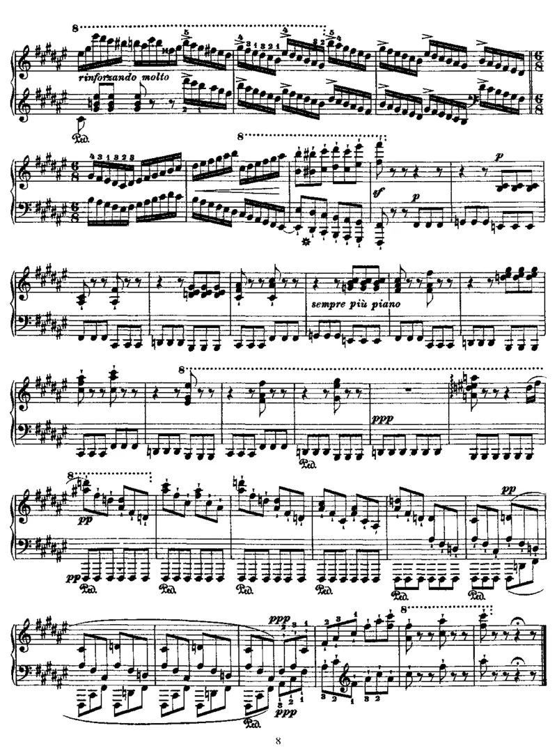 2ConcertEtudes(Gnomenreigen,Waldesrauschen)_一万首著名钢琴曲谱哈农贝多芬合集视频教学电子版高清无水印可打印_1古典钢琴知名音乐家谱_李斯特钢琴谱全集_各种练习曲！！！！