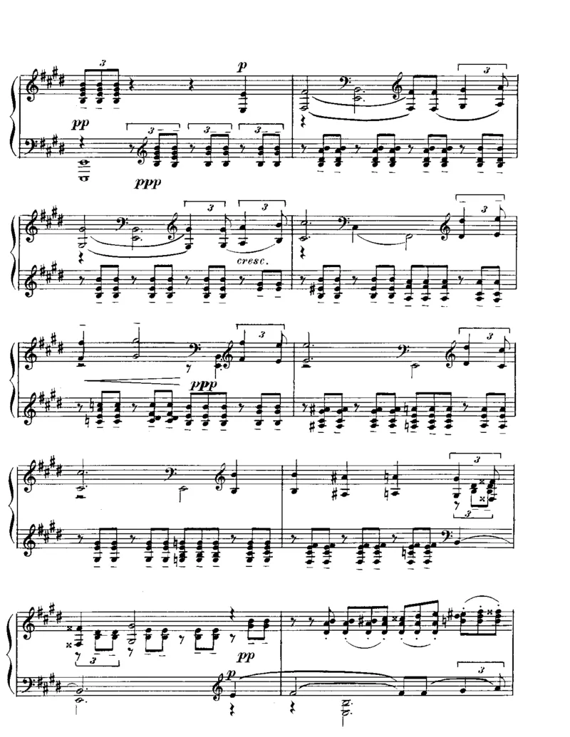 5FantasyPieces,Op3_NoRestriction_一万首著名钢琴曲谱哈农贝多芬合集视频教学电子版高清无水印可打印_1古典钢琴知名音乐家谱_拉赫玛尼诺夫钢琴谱全集