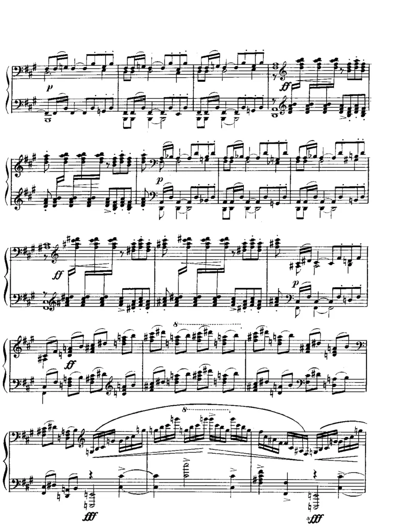 5FantasyPieces,Op3_NoRestriction_一万首著名钢琴曲谱哈农贝多芬合集视频教学电子版高清无水印可打印_1古典钢琴知名音乐家谱_拉赫玛尼诺夫钢琴谱全集