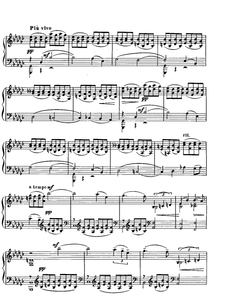 5FantasyPieces,Op3_NoRestriction_一万首著名钢琴曲谱哈农贝多芬合集视频教学电子版高清无水印可打印_1古典钢琴知名音乐家谱_拉赫玛尼诺夫钢琴谱全集