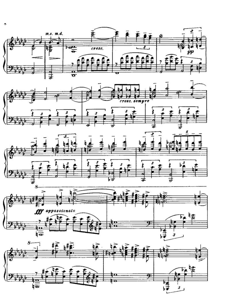 5FantasyPieces,Op3_NoRestriction_一万首著名钢琴曲谱哈农贝多芬合集视频教学电子版高清无水印可打印_1古典钢琴知名音乐家谱_拉赫玛尼诺夫钢琴谱全集