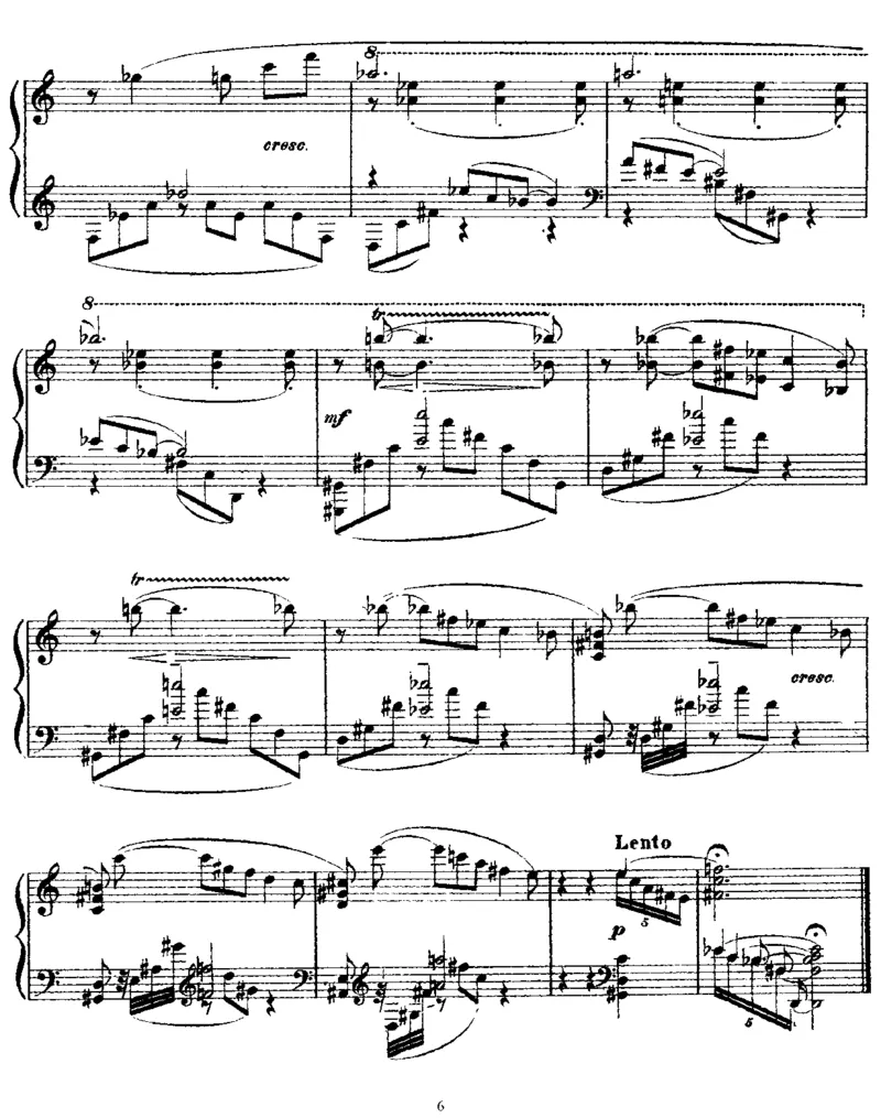 2Poemes,Op71_一万首著名钢琴曲谱哈农贝多芬合集视频教学电子版高清无水印可打印_1古典钢琴知名音乐家谱_斯克里亚宾钢琴谱全集_Poemes