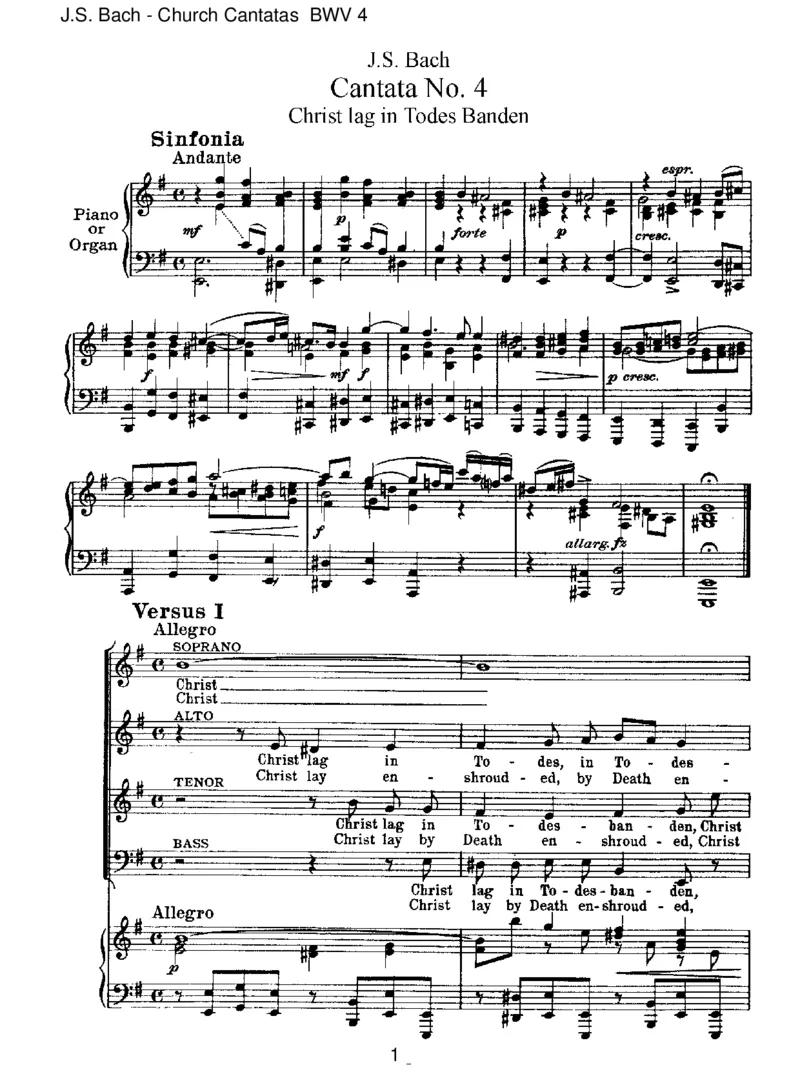 BWV4ChristlaginTodesBanden_一万首著名钢琴曲谱哈农贝多芬合集视频教学电子版高清无水印可打印_1古典钢琴知名音乐家谱_巴赫钢琴谱全集_J.S巴赫作品全集_JohannSebastianBach(1685-1750)巴赫