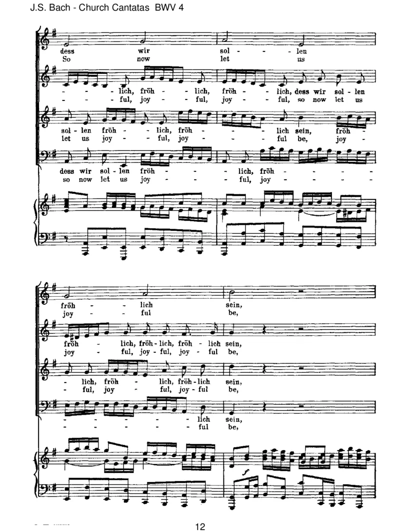 BWV4ChristlaginTodesBanden_一万首著名钢琴曲谱哈农贝多芬合集视频教学电子版高清无水印可打印_1古典钢琴知名音乐家谱_巴赫钢琴谱全集_J.S巴赫作品全集_JohannSebastianBach(1685-1750)巴赫