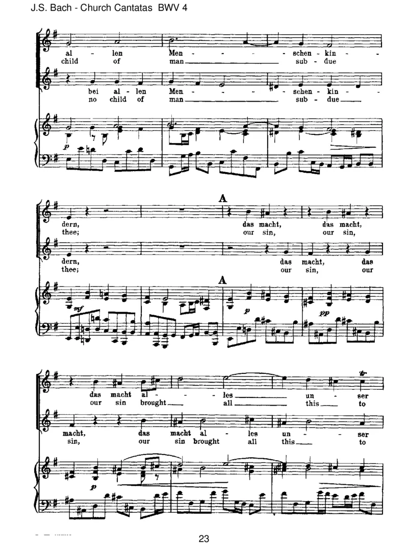 BWV4ChristlaginTodesBanden_一万首著名钢琴曲谱哈农贝多芬合集视频教学电子版高清无水印可打印_1古典钢琴知名音乐家谱_巴赫钢琴谱全集_J.S巴赫作品全集_JohannSebastianBach(1685-1750)巴赫