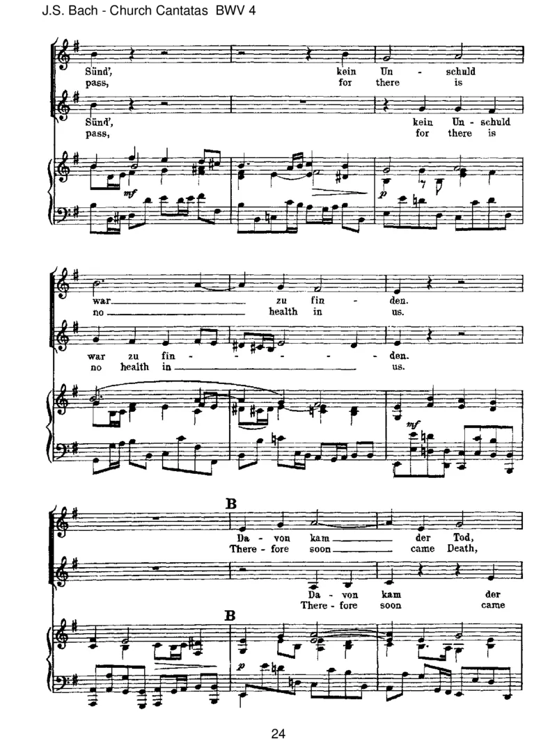 BWV4ChristlaginTodesBanden_一万首著名钢琴曲谱哈农贝多芬合集视频教学电子版高清无水印可打印_1古典钢琴知名音乐家谱_巴赫钢琴谱全集_J.S巴赫作品全集_JohannSebastianBach(1685-1750)巴赫