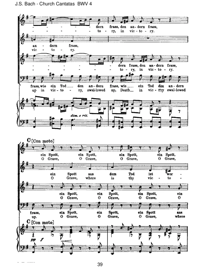 BWV4ChristlaginTodesBanden_一万首著名钢琴曲谱哈农贝多芬合集视频教学电子版高清无水印可打印_1古典钢琴知名音乐家谱_巴赫钢琴谱全集_J.S巴赫作品全集_JohannSebastianBach(1685-1750)巴赫