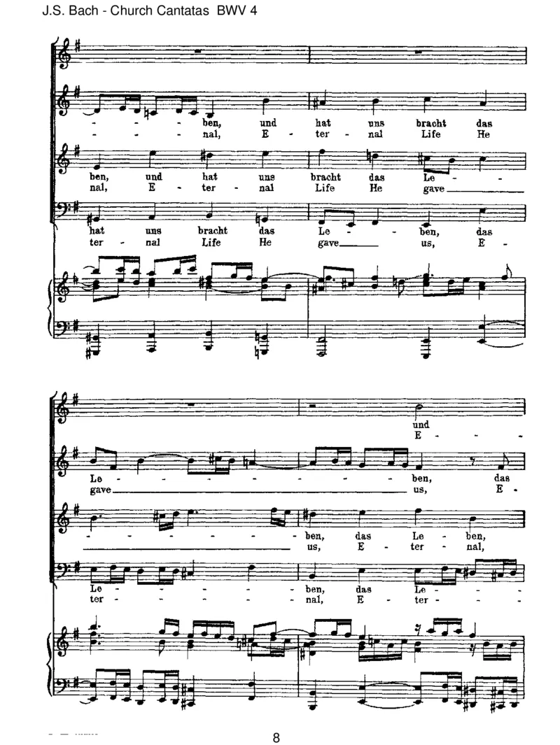 BWV4ChristlaginTodesBanden_一万首著名钢琴曲谱哈农贝多芬合集视频教学电子版高清无水印可打印_1古典钢琴知名音乐家谱_巴赫钢琴谱全集_J.S巴赫作品全集_JohannSebastianBach(1685-1750)巴赫