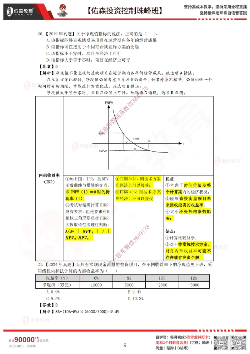 2月14日佑森投资控制珠峰班VIP作业答案_监理工程师_2025监理工程师_2025年监理工程师SVIP_2025年监理土建控制SVIP_02-基础精讲✿高端面授✿深度强化