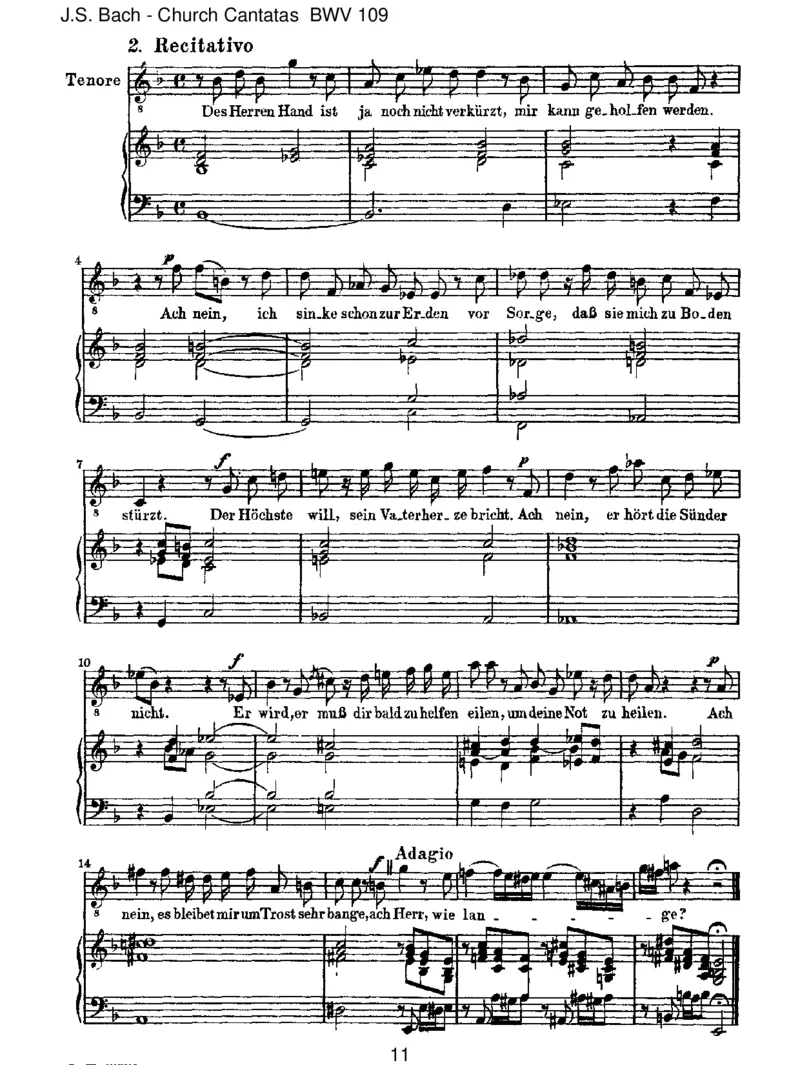 BWV109Ichglaube,lieberHerr,hilfmeinemUnglauben_一万首著名钢琴曲谱哈农贝多芬合集视频教学电子版高清无水印可打印_1古典钢琴知名音乐家谱_巴赫钢琴谱全集_J.S巴赫作品全集