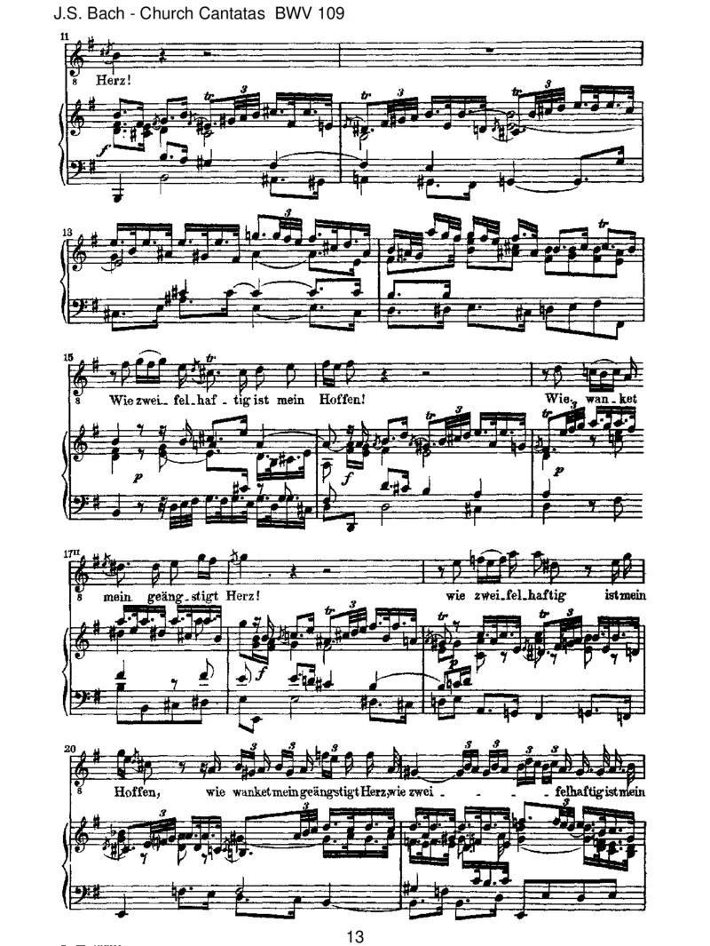 BWV109Ichglaube,lieberHerr,hilfmeinemUnglauben_一万首著名钢琴曲谱哈农贝多芬合集视频教学电子版高清无水印可打印_1古典钢琴知名音乐家谱_巴赫钢琴谱全集_J.S巴赫作品全集