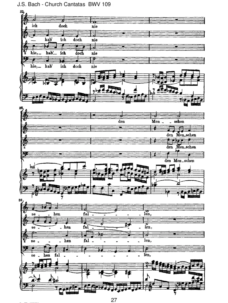BWV109Ichglaube,lieberHerr,hilfmeinemUnglauben_一万首著名钢琴曲谱哈农贝多芬合集视频教学电子版高清无水印可打印_1古典钢琴知名音乐家谱_巴赫钢琴谱全集_J.S巴赫作品全集