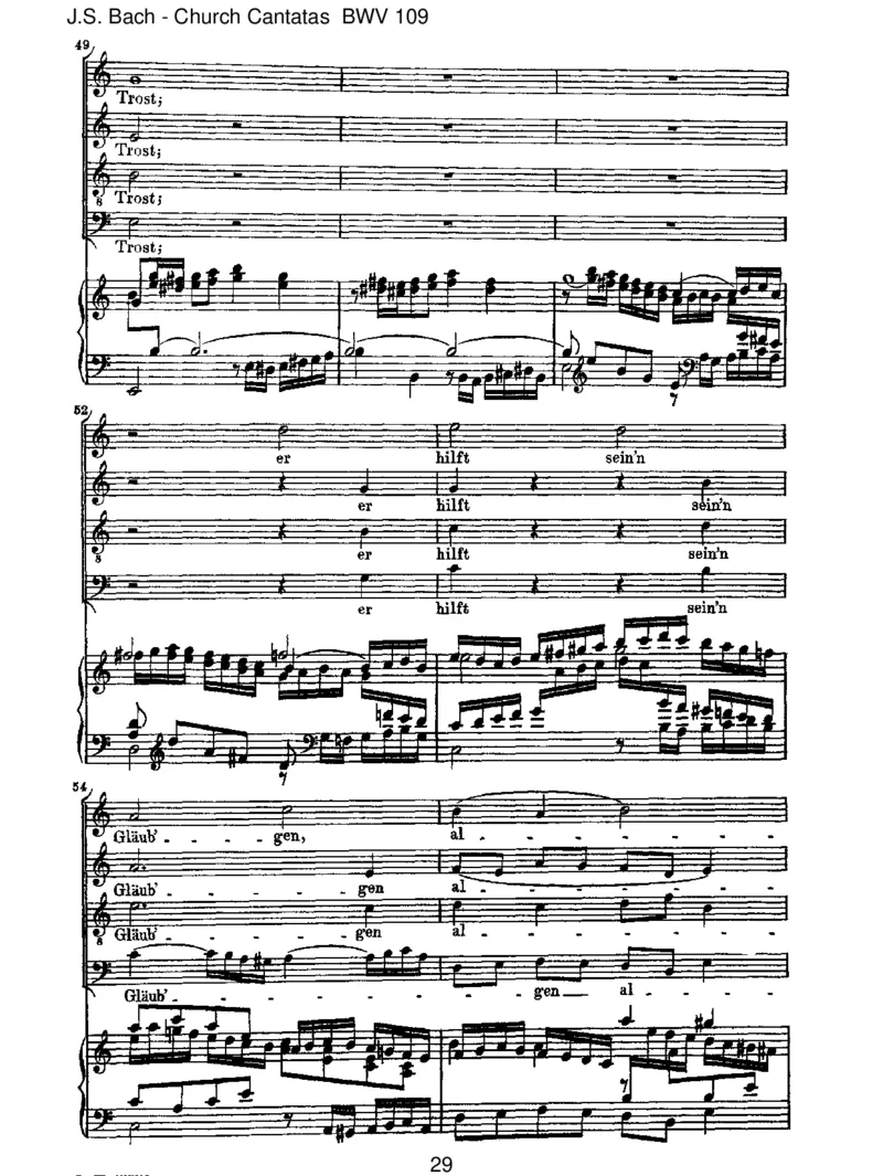 BWV109Ichglaube,lieberHerr,hilfmeinemUnglauben_一万首著名钢琴曲谱哈农贝多芬合集视频教学电子版高清无水印可打印_1古典钢琴知名音乐家谱_巴赫钢琴谱全集_J.S巴赫作品全集