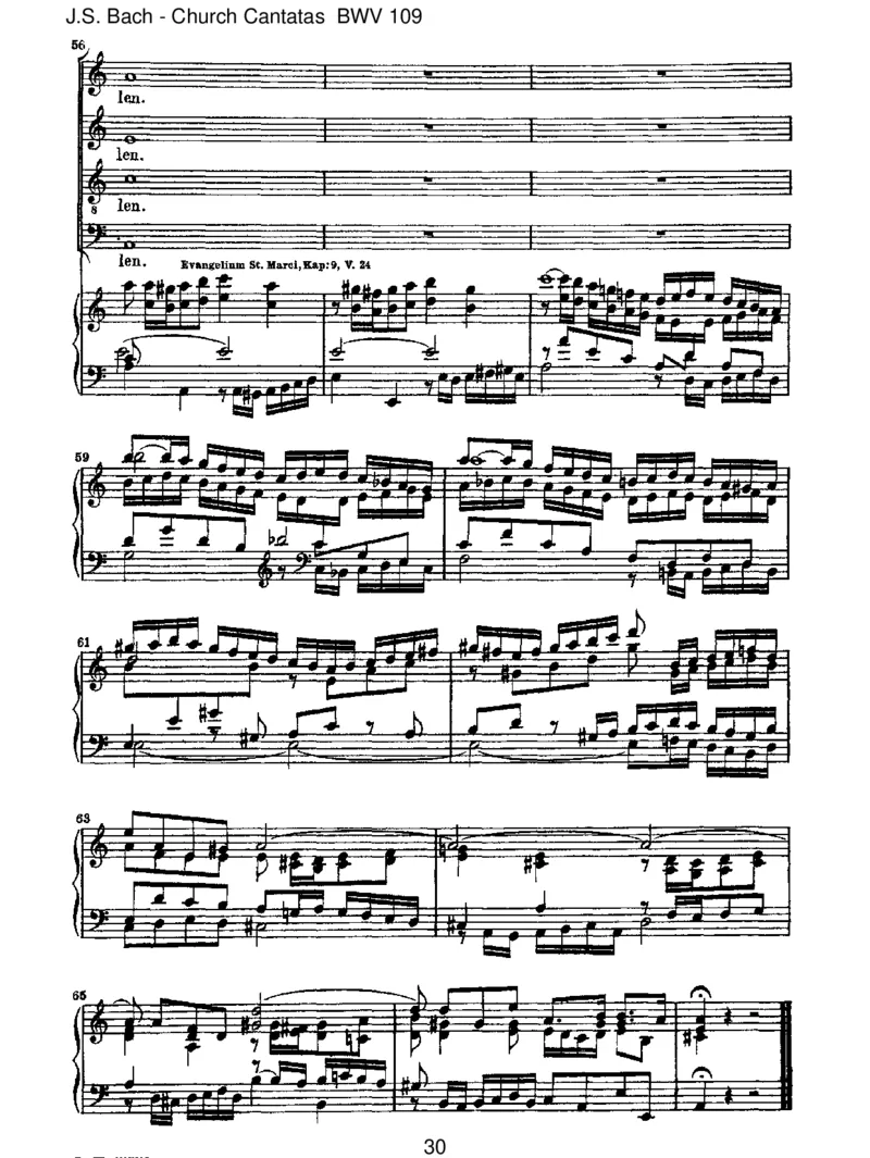 BWV109Ichglaube,lieberHerr,hilfmeinemUnglauben_一万首著名钢琴曲谱哈农贝多芬合集视频教学电子版高清无水印可打印_1古典钢琴知名音乐家谱_巴赫钢琴谱全集_J.S巴赫作品全集