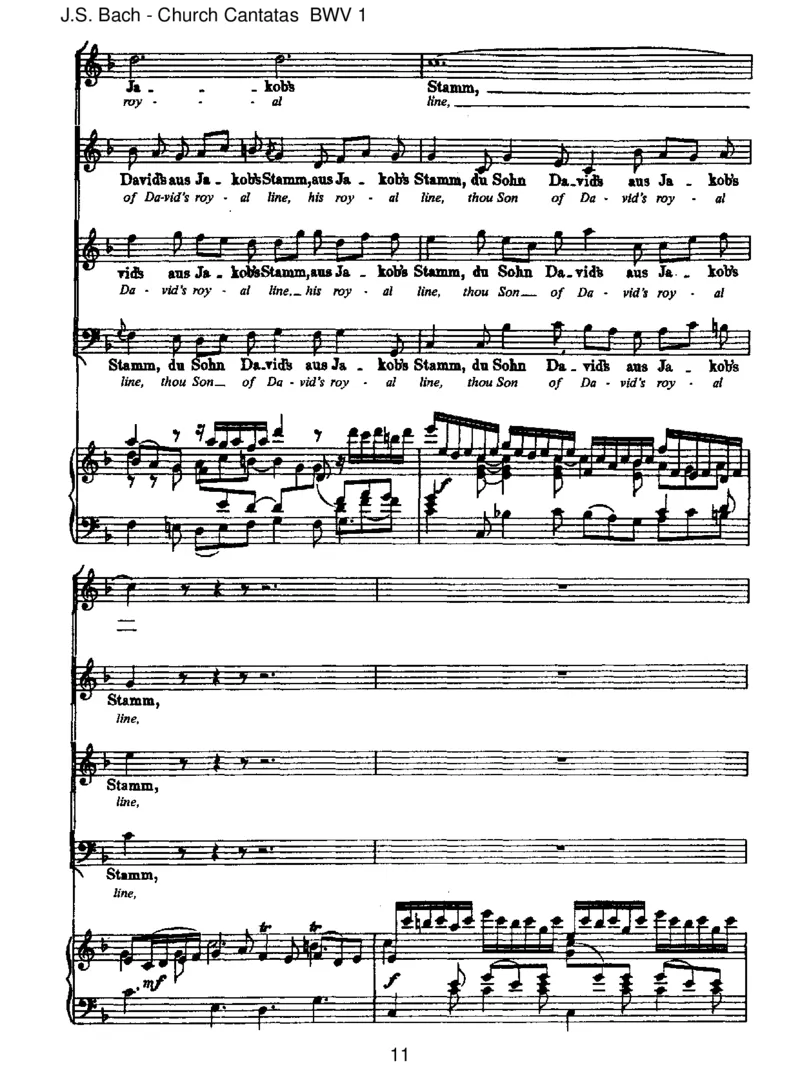 BWV1Wiesch_nleuchtetderMorgenstern_一万首著名钢琴曲谱哈农贝多芬合集视频教学电子版高清无水印可打印_1古典钢琴知名音乐家谱_巴赫钢琴谱全集_J.S巴赫作品全集