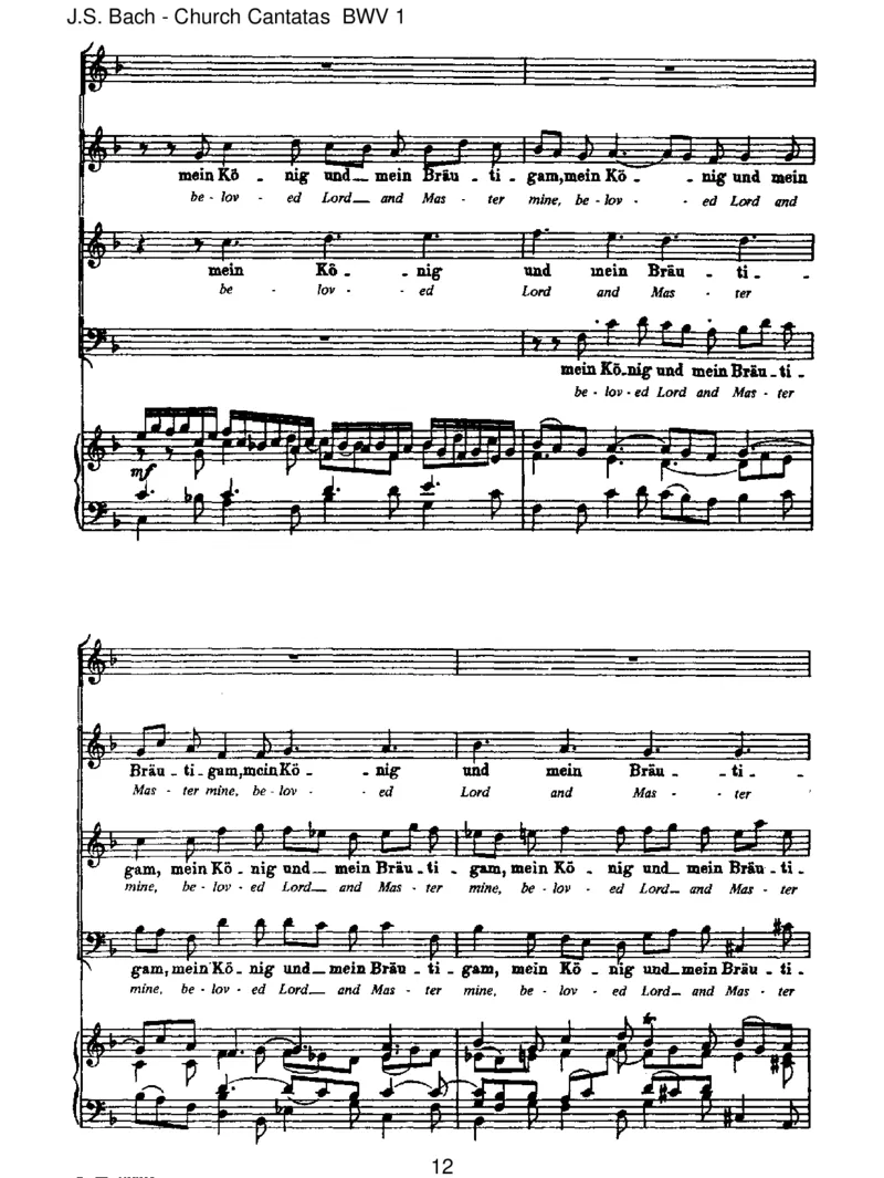 BWV1Wiesch_nleuchtetderMorgenstern_一万首著名钢琴曲谱哈农贝多芬合集视频教学电子版高清无水印可打印_1古典钢琴知名音乐家谱_巴赫钢琴谱全集_J.S巴赫作品全集