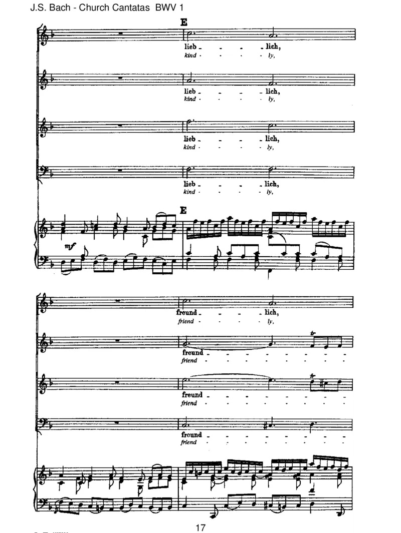 BWV1Wiesch_nleuchtetderMorgenstern_一万首著名钢琴曲谱哈农贝多芬合集视频教学电子版高清无水印可打印_1古典钢琴知名音乐家谱_巴赫钢琴谱全集_J.S巴赫作品全集