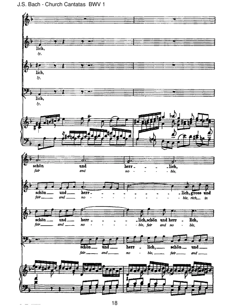 BWV1Wiesch_nleuchtetderMorgenstern_一万首著名钢琴曲谱哈农贝多芬合集视频教学电子版高清无水印可打印_1古典钢琴知名音乐家谱_巴赫钢琴谱全集_J.S巴赫作品全集