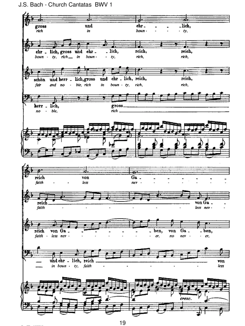 BWV1Wiesch_nleuchtetderMorgenstern_一万首著名钢琴曲谱哈农贝多芬合集视频教学电子版高清无水印可打印_1古典钢琴知名音乐家谱_巴赫钢琴谱全集_J.S巴赫作品全集