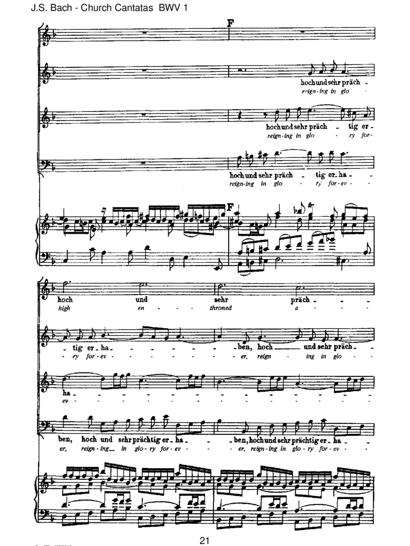 BWV1Wiesch_nleuchtetderMorgenstern_一万首著名钢琴曲谱哈农贝多芬合集视频教学电子版高清无水印可打印_1古典钢琴知名音乐家谱_巴赫钢琴谱全集_J.S巴赫作品全集