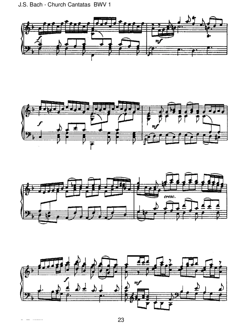 BWV1Wiesch_nleuchtetderMorgenstern_一万首著名钢琴曲谱哈农贝多芬合集视频教学电子版高清无水印可打印_1古典钢琴知名音乐家谱_巴赫钢琴谱全集_J.S巴赫作品全集