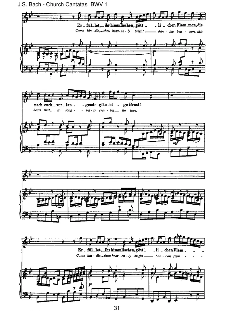 BWV1Wiesch_nleuchtetderMorgenstern_一万首著名钢琴曲谱哈农贝多芬合集视频教学电子版高清无水印可打印_1古典钢琴知名音乐家谱_巴赫钢琴谱全集_J.S巴赫作品全集