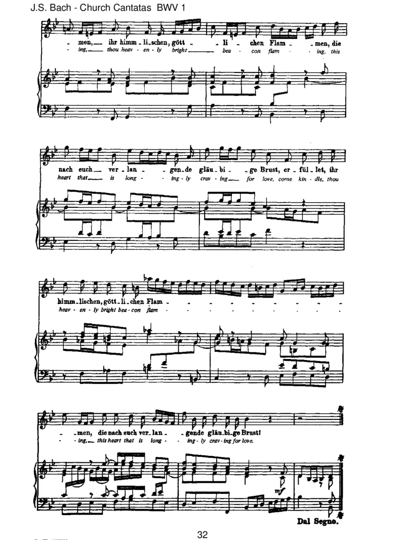 BWV1Wiesch_nleuchtetderMorgenstern_一万首著名钢琴曲谱哈农贝多芬合集视频教学电子版高清无水印可打印_1古典钢琴知名音乐家谱_巴赫钢琴谱全集_J.S巴赫作品全集
