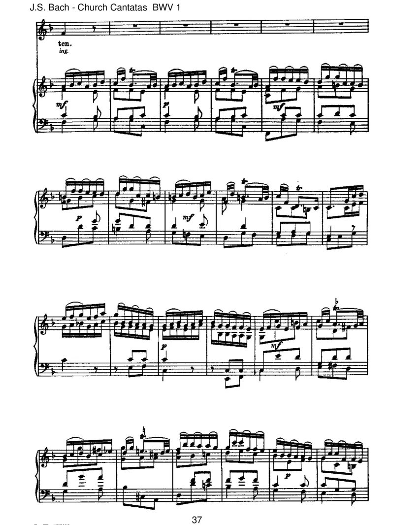 BWV1Wiesch_nleuchtetderMorgenstern_一万首著名钢琴曲谱哈农贝多芬合集视频教学电子版高清无水印可打印_1古典钢琴知名音乐家谱_巴赫钢琴谱全集_J.S巴赫作品全集