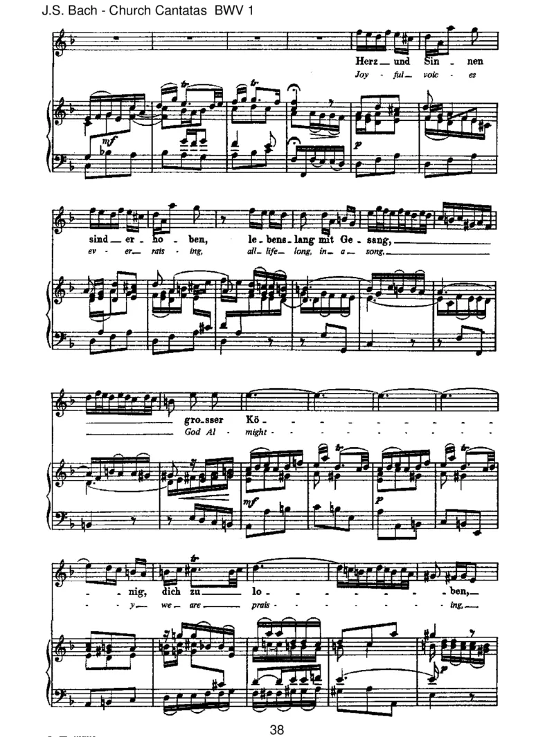 BWV1Wiesch_nleuchtetderMorgenstern_一万首著名钢琴曲谱哈农贝多芬合集视频教学电子版高清无水印可打印_1古典钢琴知名音乐家谱_巴赫钢琴谱全集_J.S巴赫作品全集