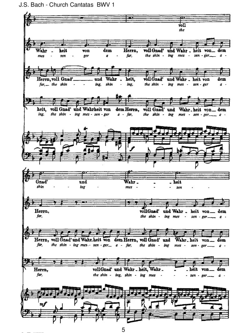 BWV1Wiesch_nleuchtetderMorgenstern_一万首著名钢琴曲谱哈农贝多芬合集视频教学电子版高清无水印可打印_1古典钢琴知名音乐家谱_巴赫钢琴谱全集_J.S巴赫作品全集