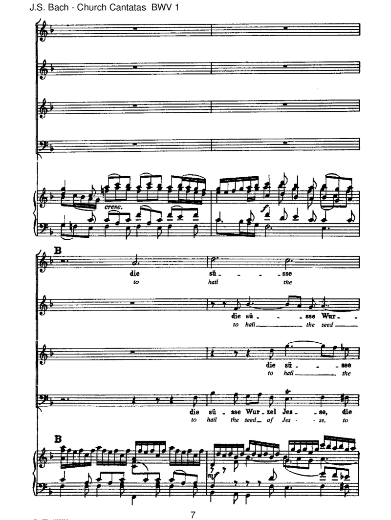 BWV1Wiesch_nleuchtetderMorgenstern_一万首著名钢琴曲谱哈农贝多芬合集视频教学电子版高清无水印可打印_1古典钢琴知名音乐家谱_巴赫钢琴谱全集_J.S巴赫作品全集