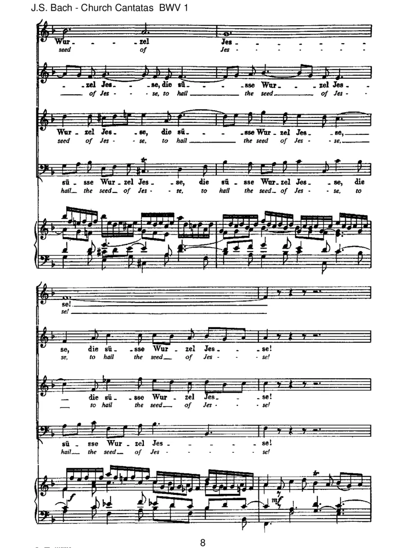 BWV1Wiesch_nleuchtetderMorgenstern_一万首著名钢琴曲谱哈农贝多芬合集视频教学电子版高清无水印可打印_1古典钢琴知名音乐家谱_巴赫钢琴谱全集_J.S巴赫作品全集