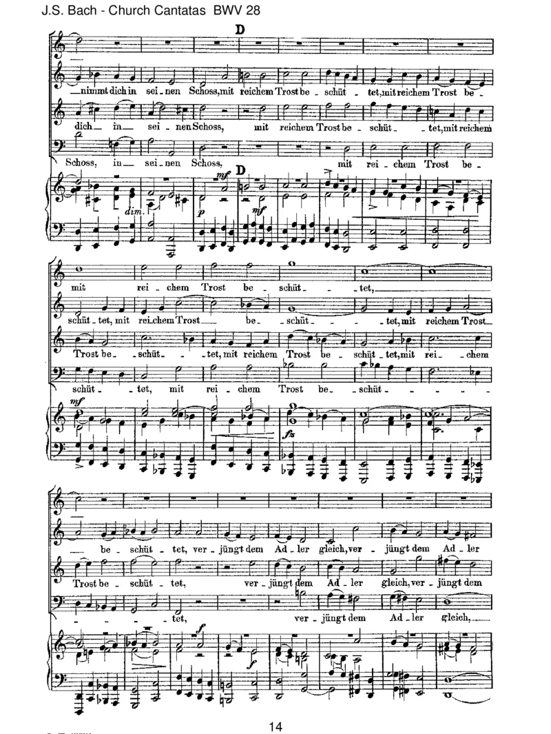 BWV28Gottlob!nungehtdasJahrzuEnde_一万首著名钢琴曲谱哈农贝多芬合集视频教学电子版高清无水印可打印_1古典钢琴知名音乐家谱_巴赫钢琴谱全集_J.S巴赫作品全集