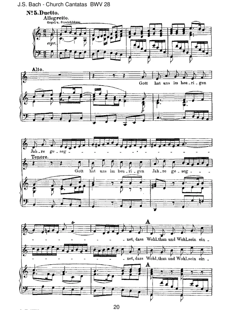 BWV28Gottlob!nungehtdasJahrzuEnde_一万首著名钢琴曲谱哈农贝多芬合集视频教学电子版高清无水印可打印_1古典钢琴知名音乐家谱_巴赫钢琴谱全集_J.S巴赫作品全集