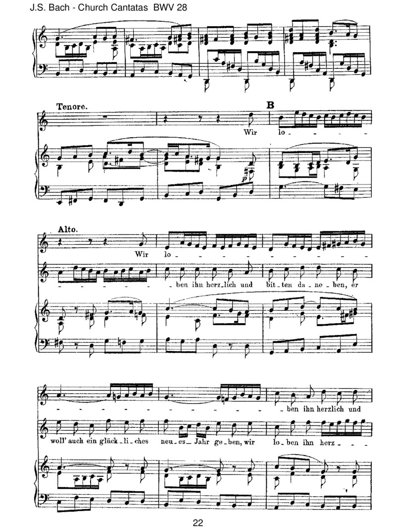 BWV28Gottlob!nungehtdasJahrzuEnde_一万首著名钢琴曲谱哈农贝多芬合集视频教学电子版高清无水印可打印_1古典钢琴知名音乐家谱_巴赫钢琴谱全集_J.S巴赫作品全集