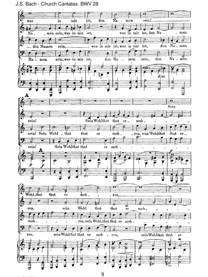 BWV28Gottlob!nungehtdasJahrzuEnde_一万首著名钢琴曲谱哈农贝多芬合集视频教学电子版高清无水印可打印_1古典钢琴知名音乐家谱_巴赫钢琴谱全集_J.S巴赫作品全集