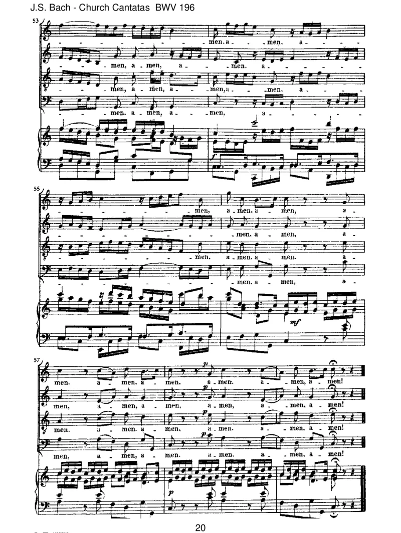 BWV196DerHerrdenketanuns(Psalm115)_一万首著名钢琴曲谱哈农贝多芬合集视频教学电子版高清无水印可打印_1古典钢琴知名音乐家谱_巴赫钢琴谱全集_J.S巴赫作品全集