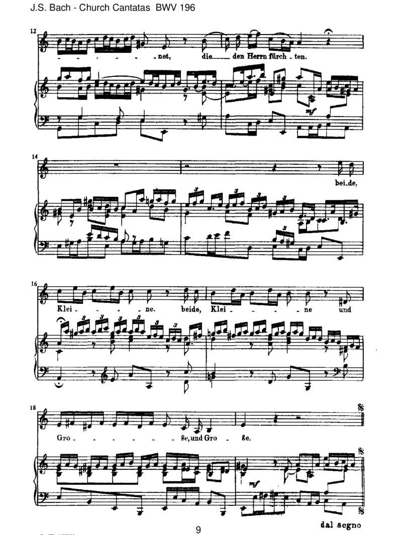 BWV196DerHerrdenketanuns(Psalm115)_一万首著名钢琴曲谱哈农贝多芬合集视频教学电子版高清无水印可打印_1古典钢琴知名音乐家谱_巴赫钢琴谱全集_J.S巴赫作品全集
