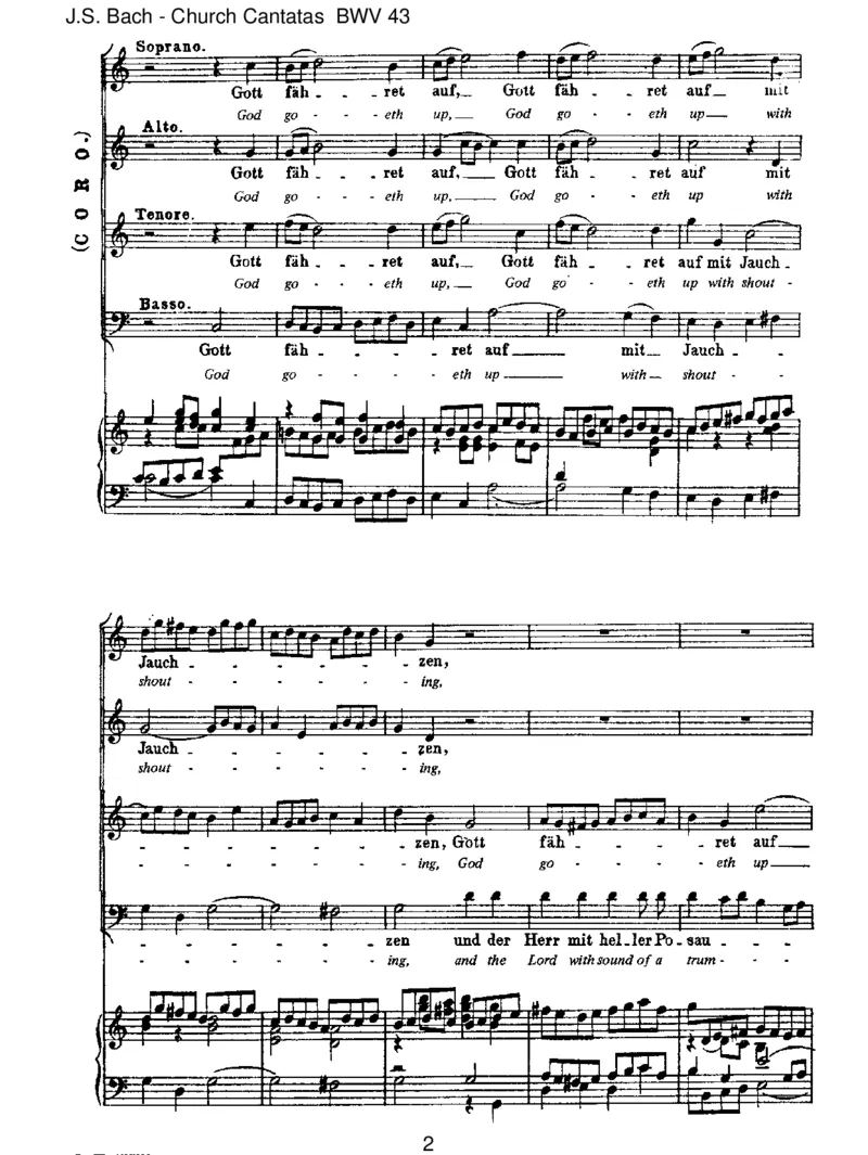 BWV43Gottf_hretaufmitJauchzen_一万首著名钢琴曲谱哈农贝多芬合集视频教学电子版高清无水印可打印_1古典钢琴知名音乐家谱_巴赫钢琴谱全集_J.S巴赫作品全集_JohannSebastianBach(1685-1750)巴赫