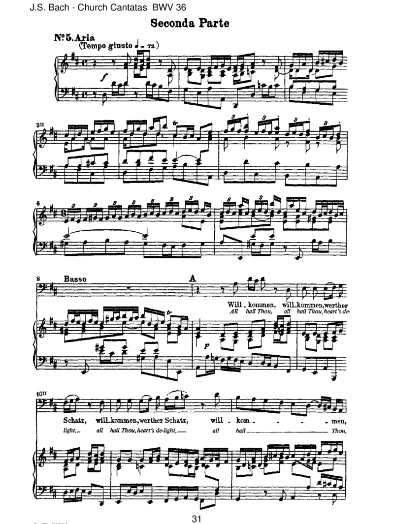 BWV36Schwingtfreudigeuchempor_一万首著名钢琴曲谱哈农贝多芬合集视频教学电子版高清无水印可打印_1古典钢琴知名音乐家谱_巴赫钢琴谱全集_J.S巴赫作品全集_JohannSebastianBach(1685-1750)巴赫