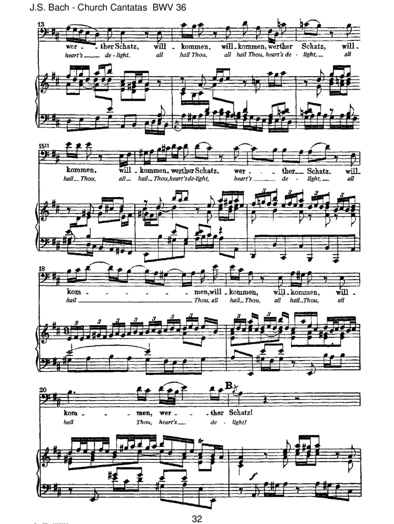 BWV36Schwingtfreudigeuchempor_一万首著名钢琴曲谱哈农贝多芬合集视频教学电子版高清无水印可打印_1古典钢琴知名音乐家谱_巴赫钢琴谱全集_J.S巴赫作品全集_JohannSebastianBach(1685-1750)巴赫
