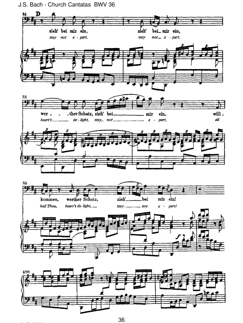 BWV36Schwingtfreudigeuchempor_一万首著名钢琴曲谱哈农贝多芬合集视频教学电子版高清无水印可打印_1古典钢琴知名音乐家谱_巴赫钢琴谱全集_J.S巴赫作品全集_JohannSebastianBach(1685-1750)巴赫