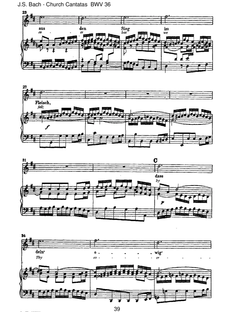 BWV36Schwingtfreudigeuchempor_一万首著名钢琴曲谱哈农贝多芬合集视频教学电子版高清无水印可打印_1古典钢琴知名音乐家谱_巴赫钢琴谱全集_J.S巴赫作品全集_JohannSebastianBach(1685-1750)巴赫