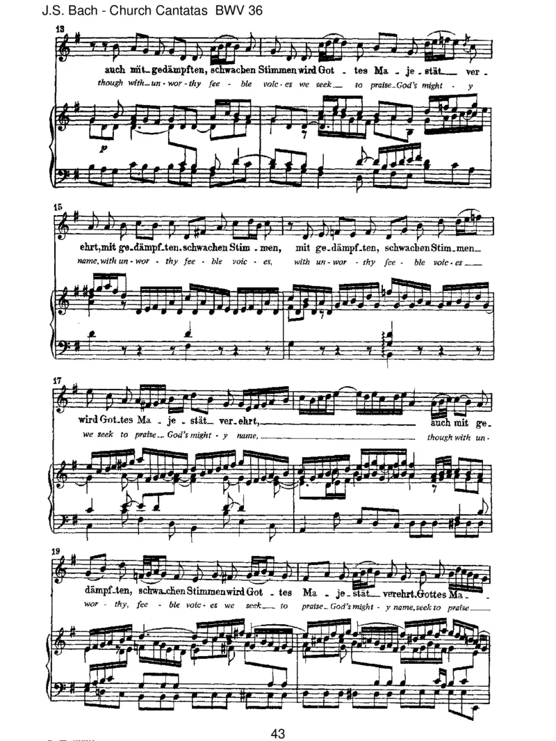 BWV36Schwingtfreudigeuchempor_一万首著名钢琴曲谱哈农贝多芬合集视频教学电子版高清无水印可打印_1古典钢琴知名音乐家谱_巴赫钢琴谱全集_J.S巴赫作品全集_JohannSebastianBach(1685-1750)巴赫