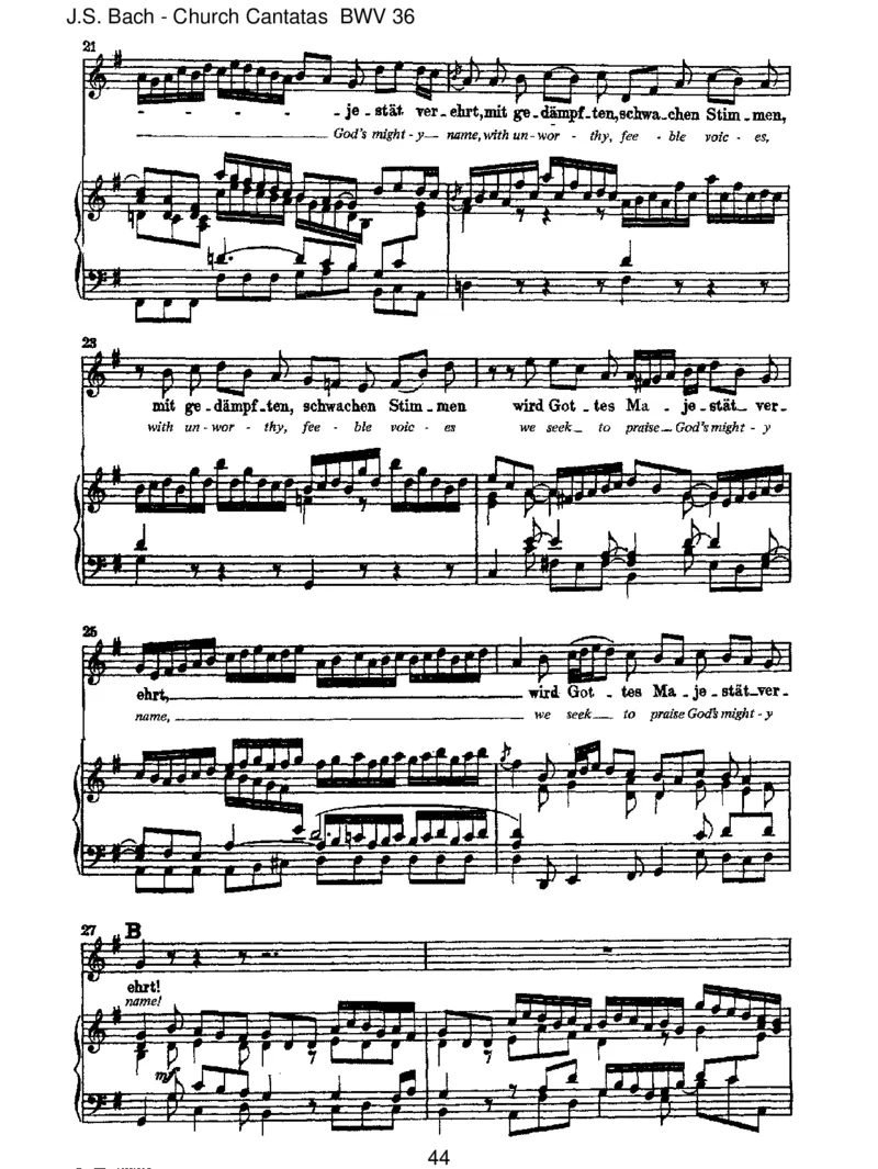 BWV36Schwingtfreudigeuchempor_一万首著名钢琴曲谱哈农贝多芬合集视频教学电子版高清无水印可打印_1古典钢琴知名音乐家谱_巴赫钢琴谱全集_J.S巴赫作品全集_JohannSebastianBach(1685-1750)巴赫