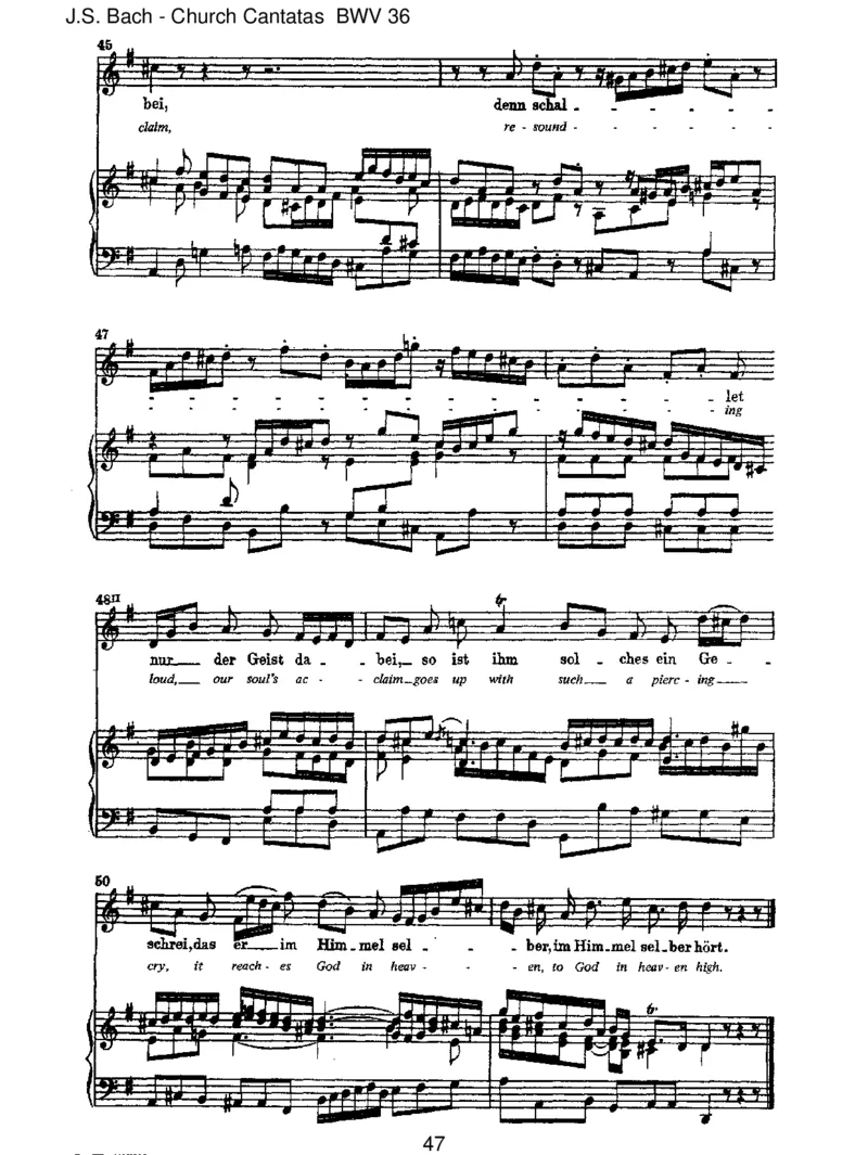 BWV36Schwingtfreudigeuchempor_一万首著名钢琴曲谱哈农贝多芬合集视频教学电子版高清无水印可打印_1古典钢琴知名音乐家谱_巴赫钢琴谱全集_J.S巴赫作品全集_JohannSebastianBach(1685-1750)巴赫