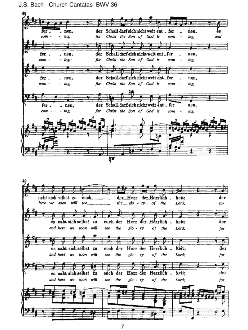 BWV36Schwingtfreudigeuchempor_一万首著名钢琴曲谱哈农贝多芬合集视频教学电子版高清无水印可打印_1古典钢琴知名音乐家谱_巴赫钢琴谱全集_J.S巴赫作品全集_JohannSebastianBach(1685-1750)巴赫