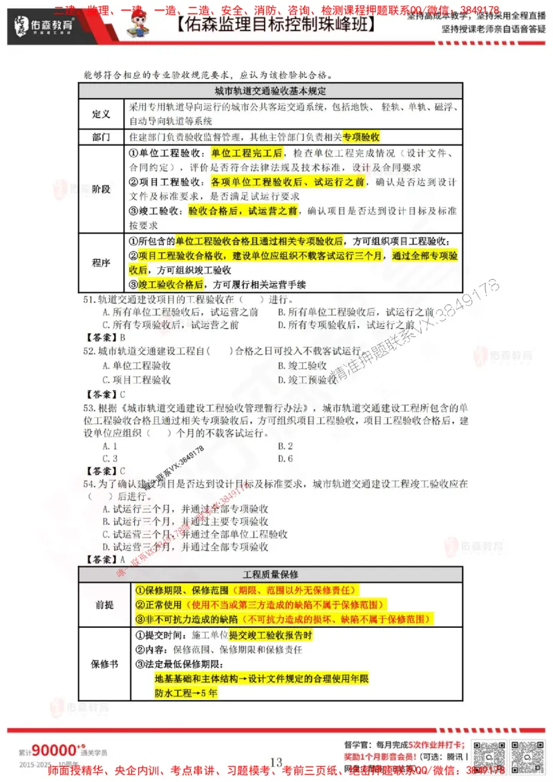 5月2日佑森监理目标控制珠峰班VIP作业答案_1_监理工程师_2025监理工程师_2025年监理工程师SVIP_2025年监理土建控制SVIP_02-基础精讲✿高端面授✿深度强化